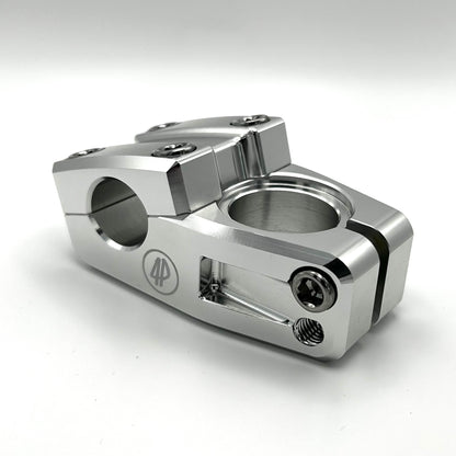 Fourpegsbmx Topload 37mm Vorbau / Stem Polished w/Silver Bolts