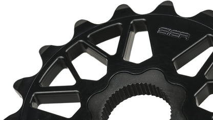 Sier Juhachi Spline Drive 19mm Kettenblatt / Sprocket 18T Black