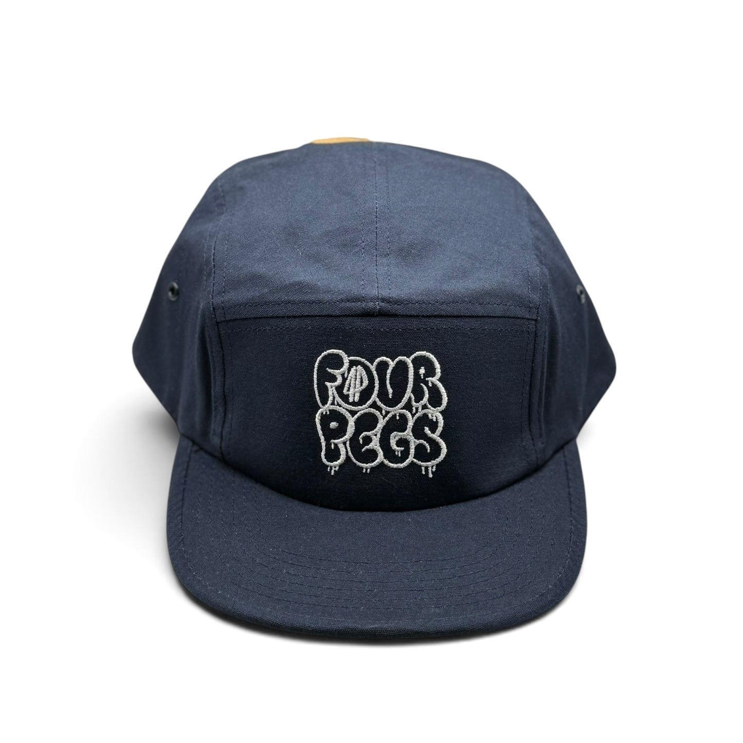 Fourpegsbmx Graffiti Circle Camper Kappe / Cap Blue/White