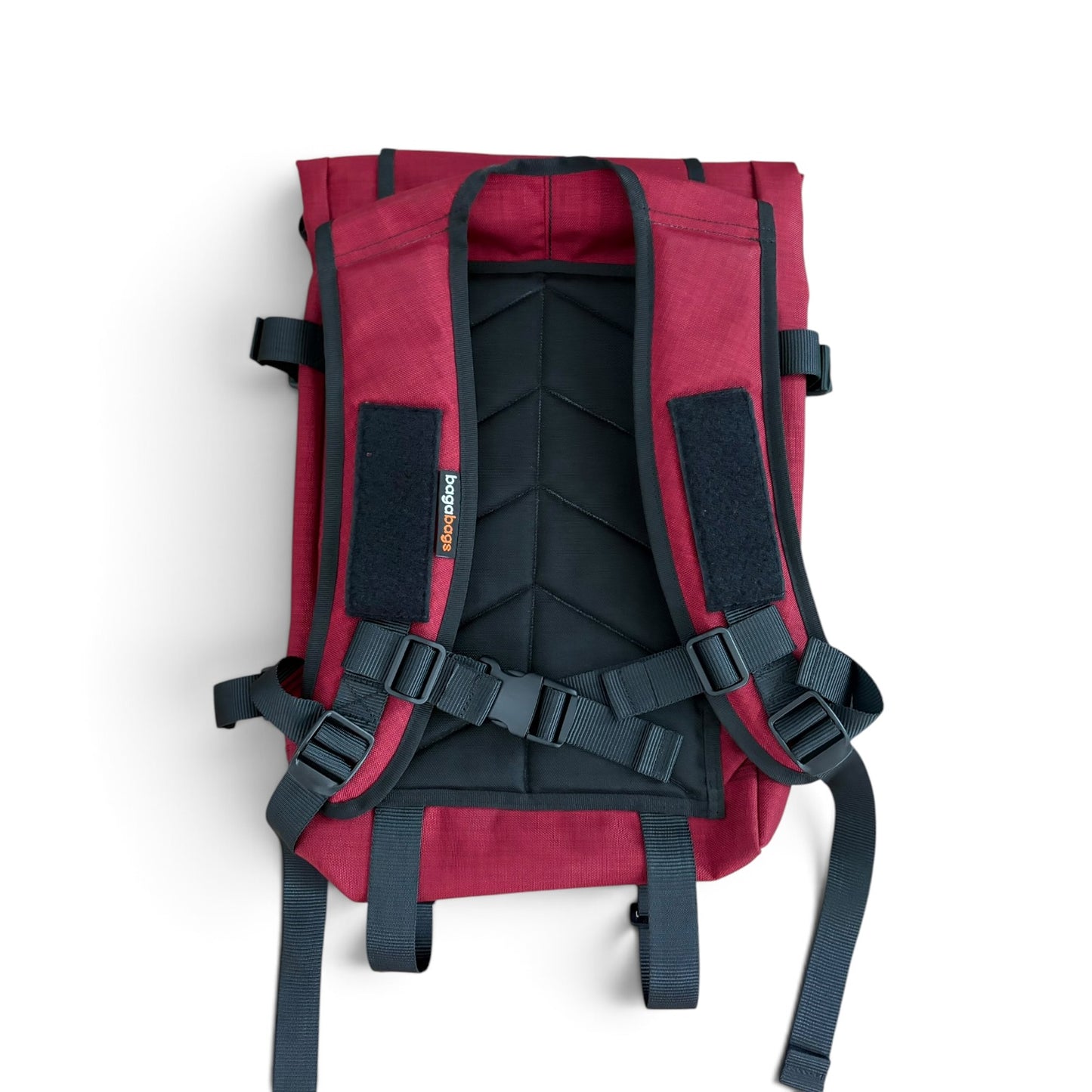 Bagaboo X Fourpegsbmx V2 Collab Small Rucksack / Backpack Burgundy
