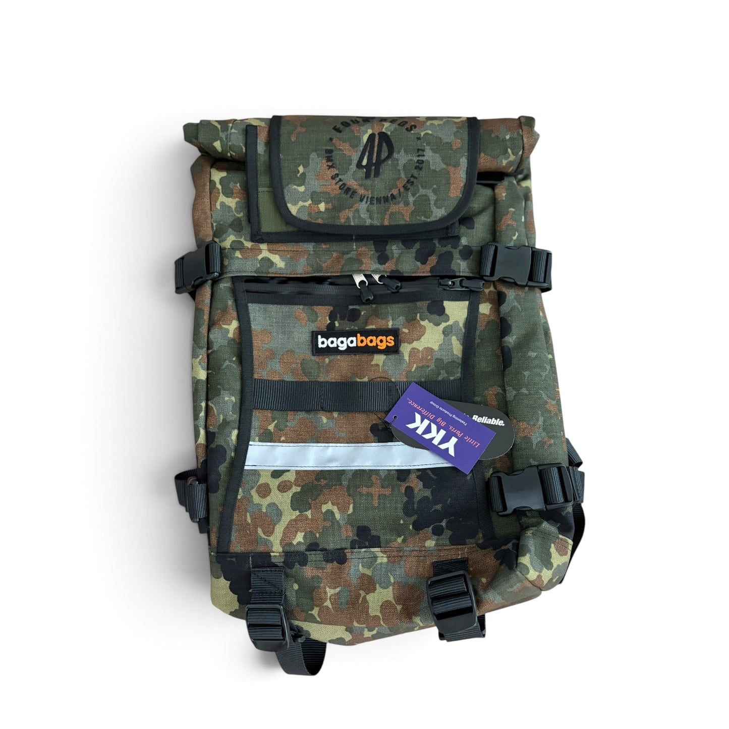 Bagaboo X Fourpegsbmx V2 Collab Small Rucksack / Backpack Camo