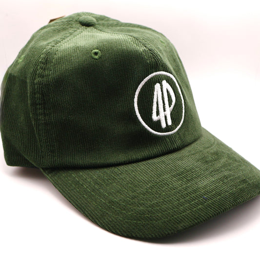 Fourpegsbmx 4P Circle Vintage Kappe / Cap Green/White