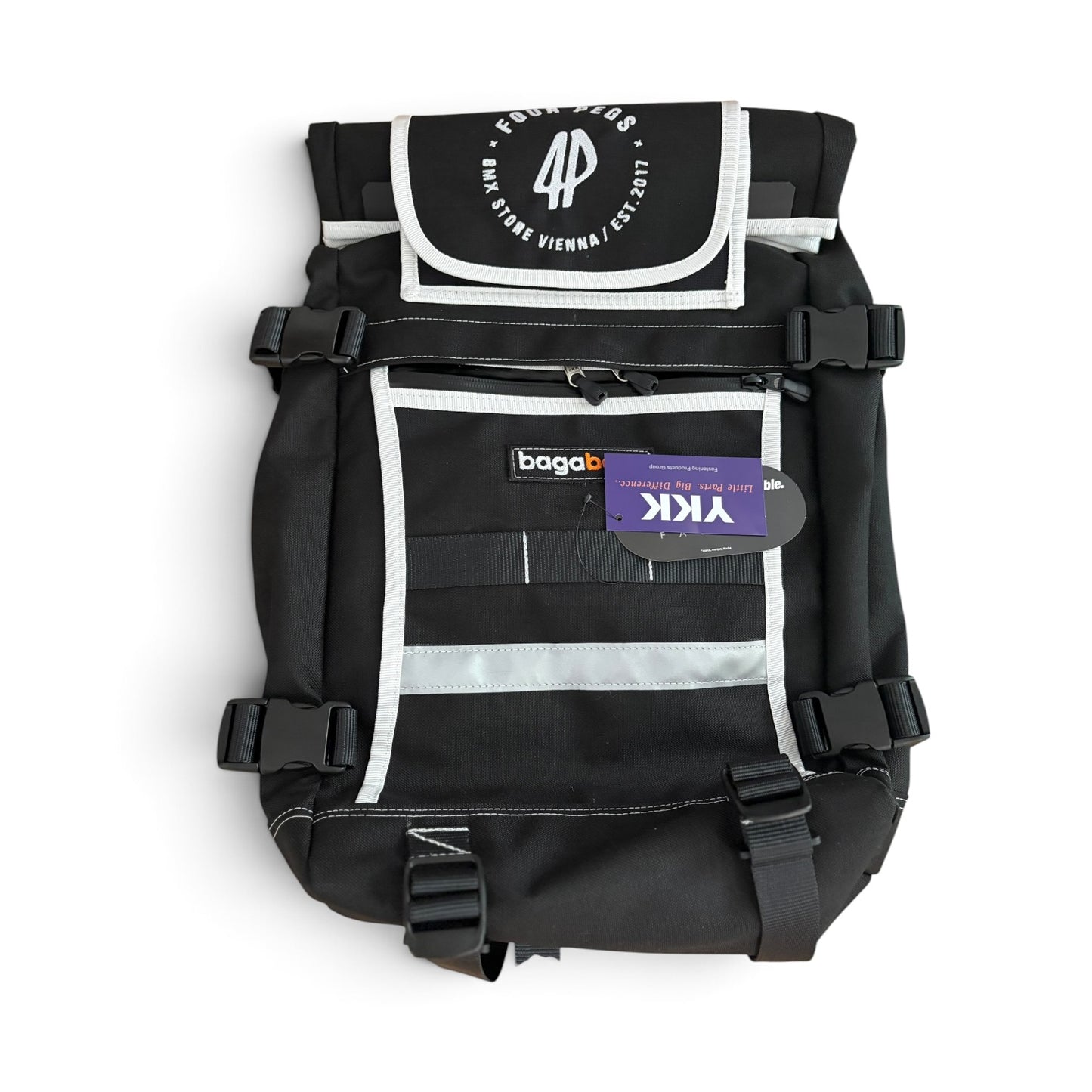 Bagaboo X Fourpegsbmx V2 Collab Small Rucksack / Backpack Black