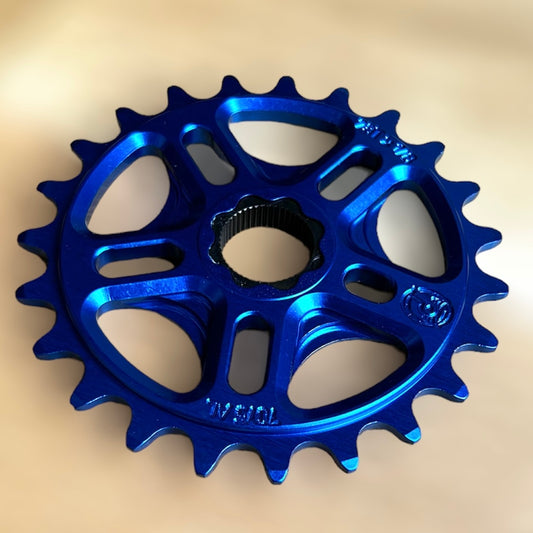 Profile Racing Spline Drive 19mm Kettenblatt / Sprocket 23T Blue