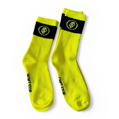 Fourpegsbmx CSWS Socks Yellow/Black