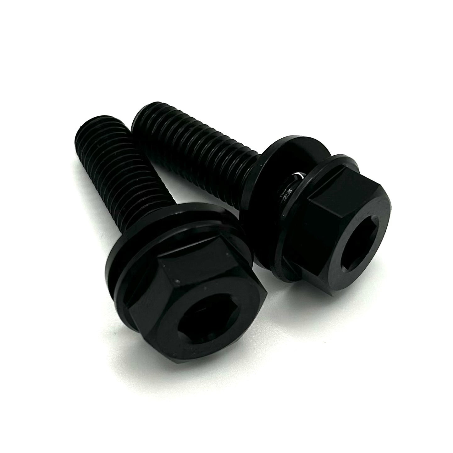 Fourpegsbmx FEC Titanium Female Schraube / Bolt Black