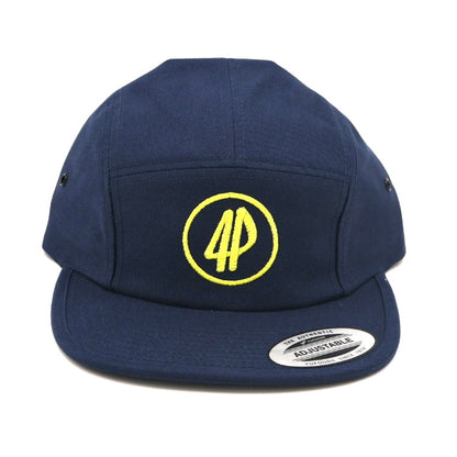 Fourpegsbmx 4P Circle Camper Kappe / Cap Blue/Yellow