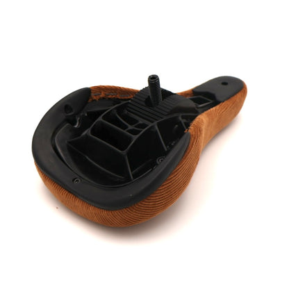 Fourpegsbmx Mid Corduroy Pivotal Sattel / Seat Brown