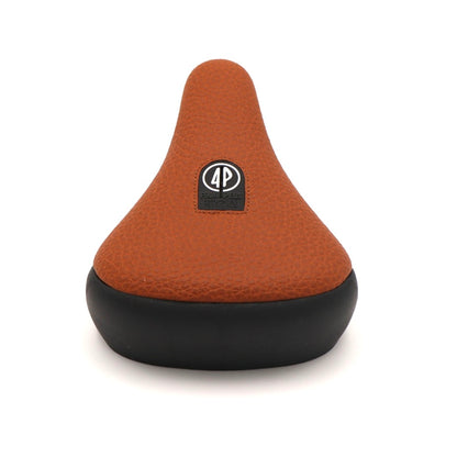 Fourpegsbmx Flatland V3 Grainy Pivotal Sattel / Seat Brown