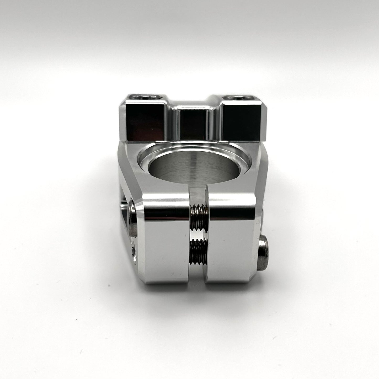 Fourpegsbmx Topload 37mm Vorbau / Stem Polished w/Silver Bolts