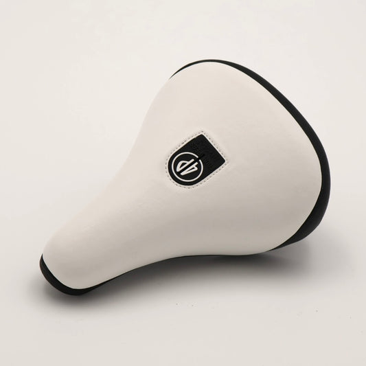 Fourpegsbmx Flatland V3 Smooth Pivotal Sattel / Seat White