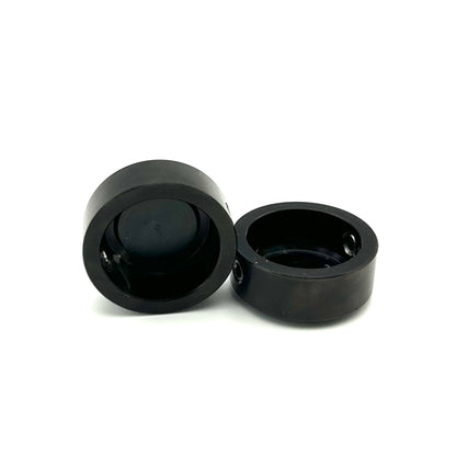 Fourpegsbmx Titanium Lenkerenden / Barends Black