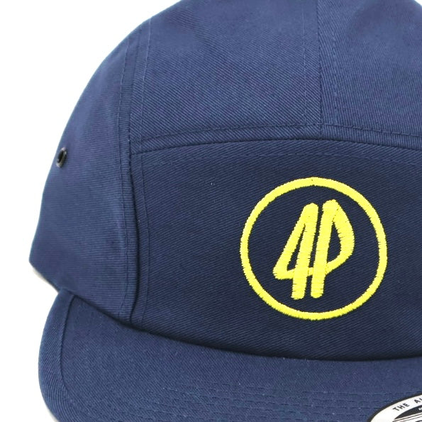 Fourpegsbmx 4P Circle Camper Kappe / Cap Blue/Yellow