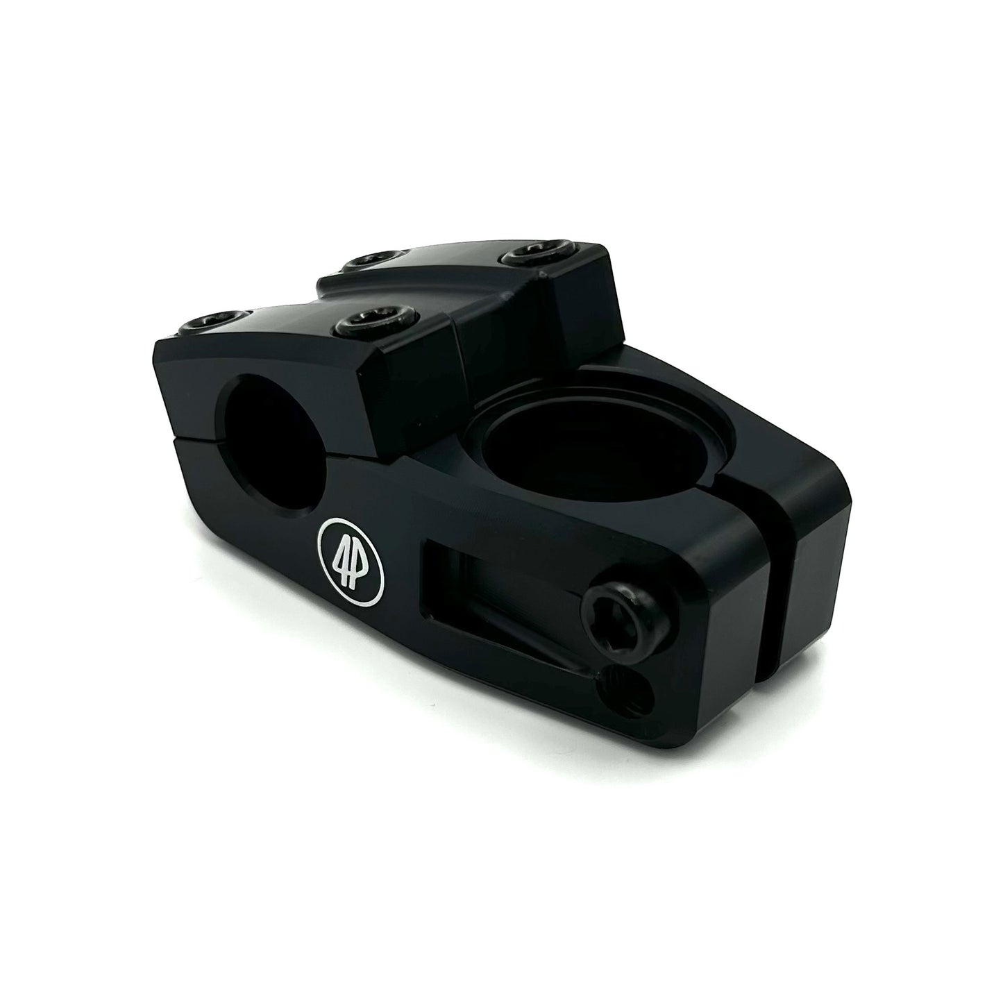 Fourpegsbmx Topload 37mm Vorbau / Stem Black w/Black Bolts