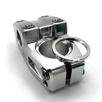 Fourpegsbmx Topload 37mm Vorbau / Stem Polished w/Silver Bolts