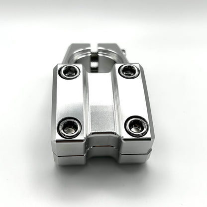 Fourpegsbmx Topload 47mm Vorbau / Stem Polished w/Silver Bolts