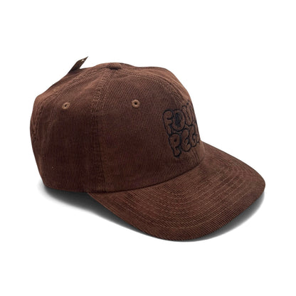 Fourpegsbmx Graffiti Vintage Corduroy Kappe / Cap Brown/Black
