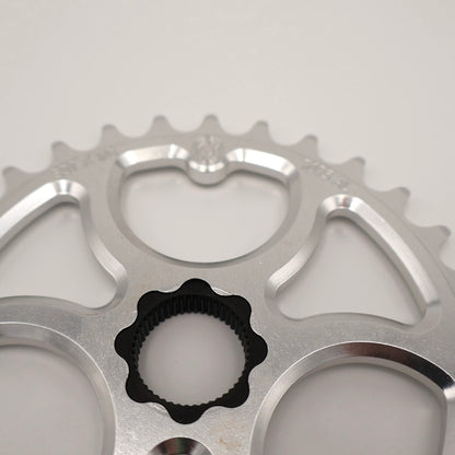 Profile Racing Galaxy Spline Drive 22mm Kettenblatt / Sprocket 30T Polished