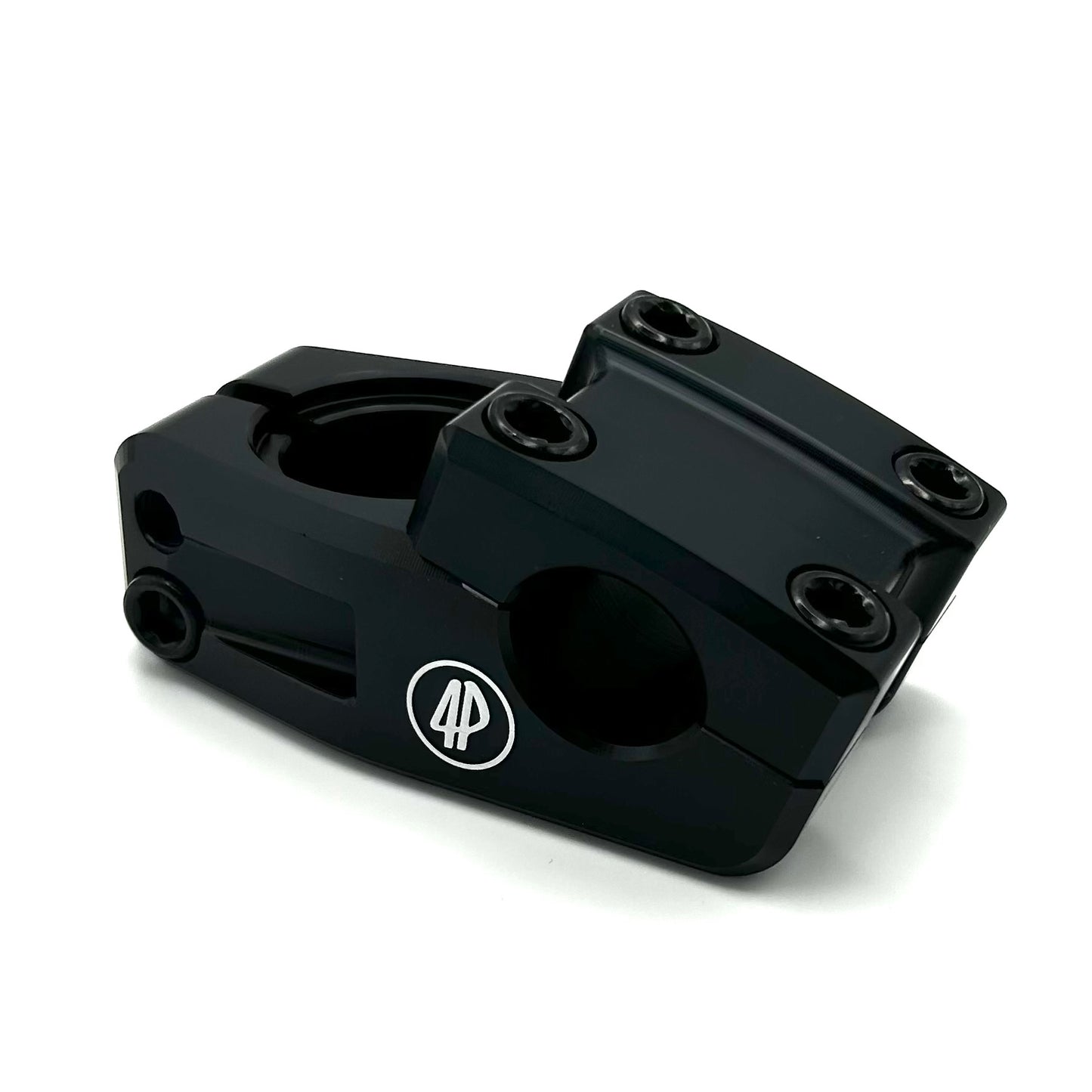 Fourpegsbmx Topload 37mm Vorbau / Stem Black w/Black Bolts