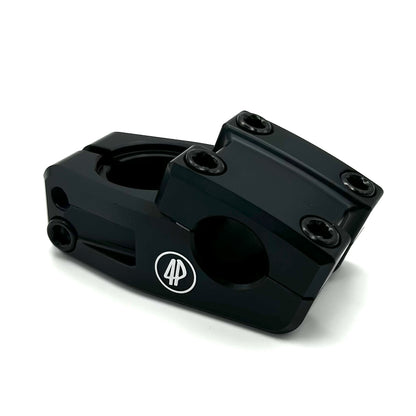 Fourpegsbmx Topload 37mm Vorbau / Stem Black w/Black Bolts