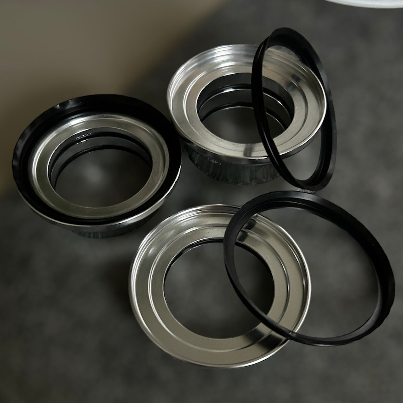 Fourpegsbmx Integrated Steuersatz / Headset Polished