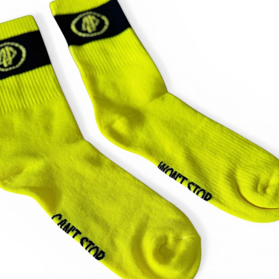 Fourpegsbmx CSWS Socks Yellow/Black