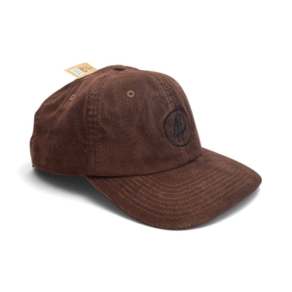 Fourpegsbmx 4P Circle Vintage Corduroy Kappe / Cap Brown/Black