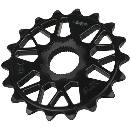 Sier Juhachi Spline Drive 19mm Kettenblatt / Sprocket 18T Black