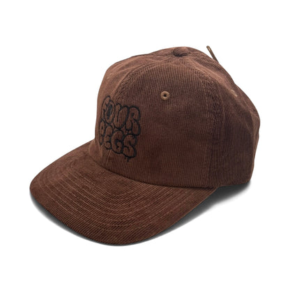 Fourpegsbmx Graffiti Vintage Corduroy Kappe / Cap Brown/Black
