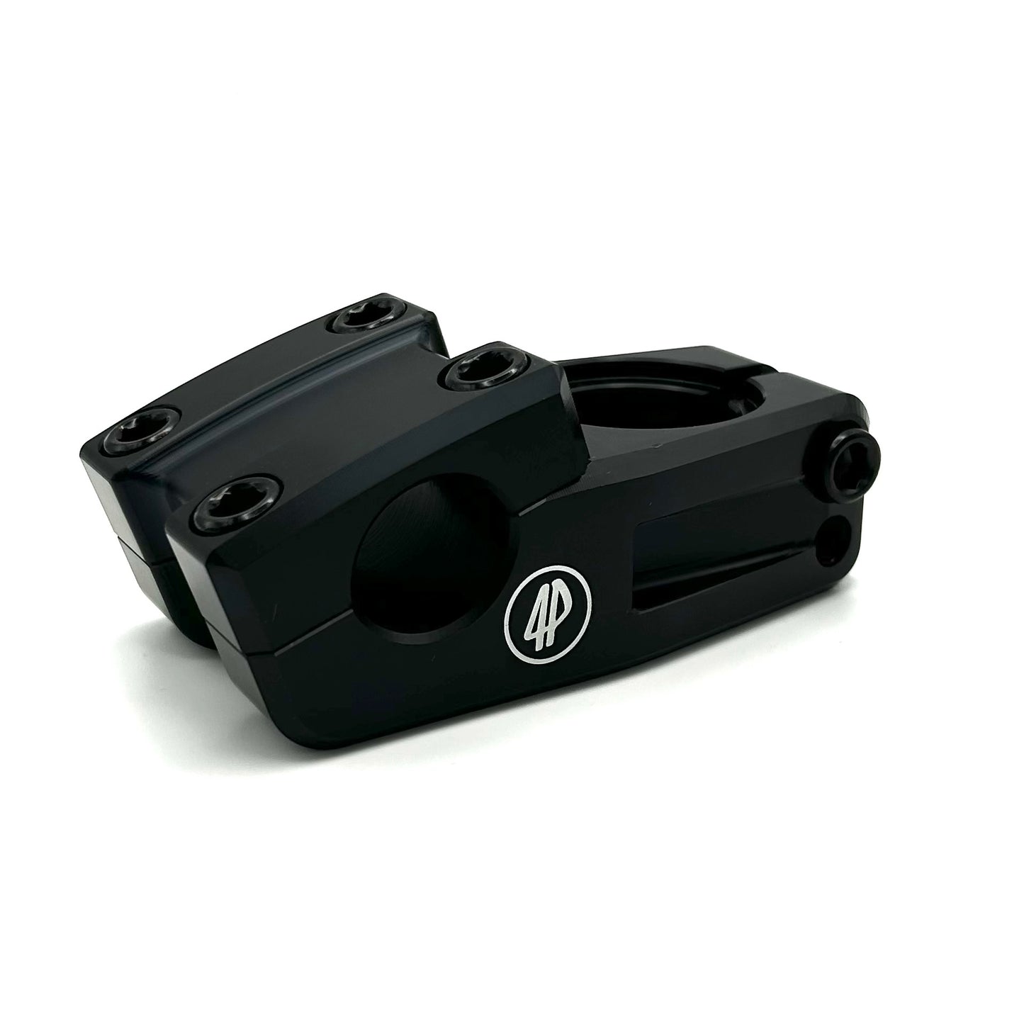Fourpegsbmx Topload 47mm Vorbau / Stem Black w/Black Bolts