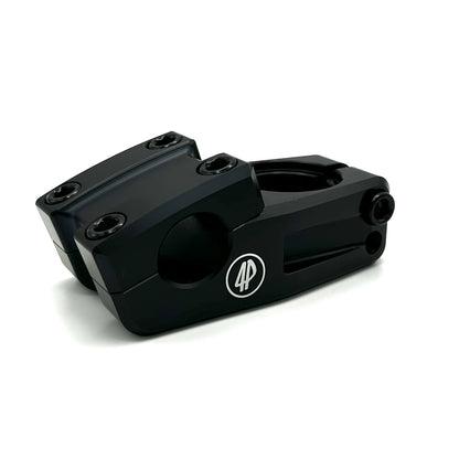 Fourpegsbmx Topload 47mm Vorbau / Stem Black w/Black Bolts