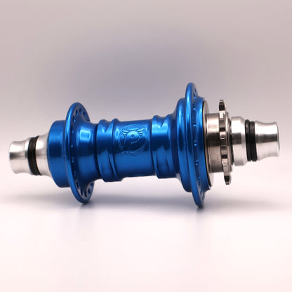 Profile Racing Mini Female RHD Cassette Nabe / Hub Blue with Crmo or Titanium Driver