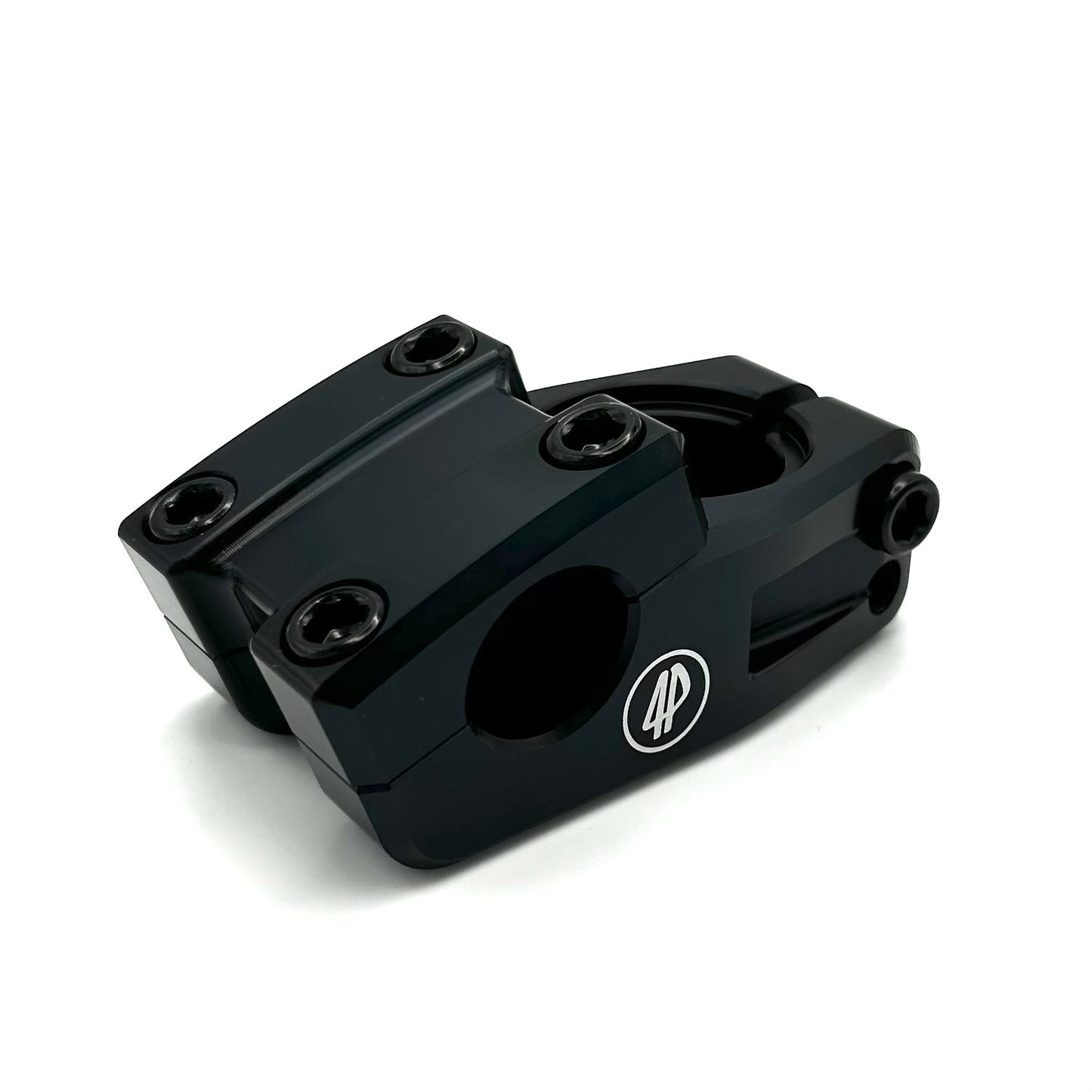 Fourpegsbmx Topload 37mm Vorbau / Stem Black w/Black Bolts