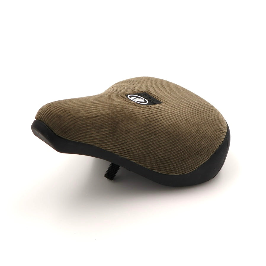 Fourpegsbmx Flatland V3 Corduroy Pivotal Sattel / Seat Green