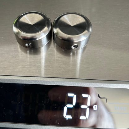 Fourpegsbmx Titanium Lenkerenden / Barends Black