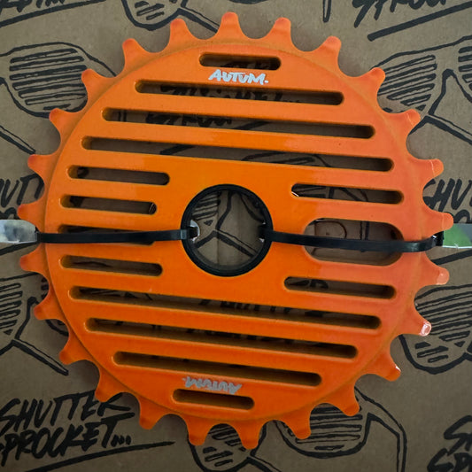 Autum Shutter Kettenblatt / Sprocket 25T Orange