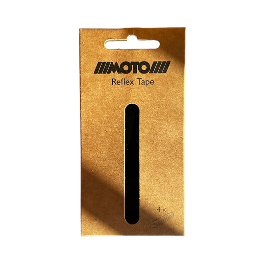 Moto Pedal Reflective Stickers Black