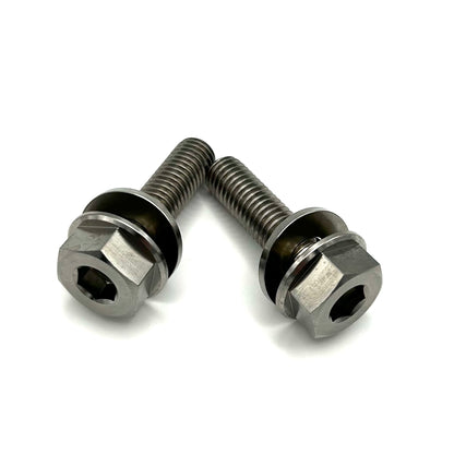 Fourpegsbmx FEC Titanium Female Schraube / Bolt Raw