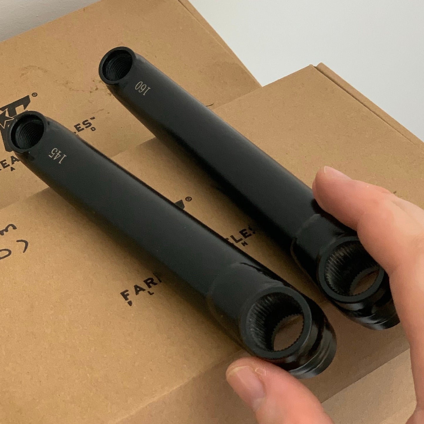 Far East Cycles Flatland Kurbel / Cranks Black