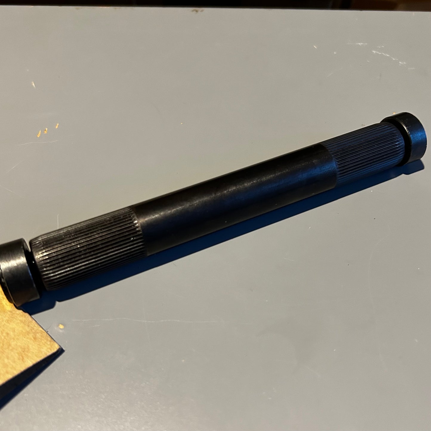 Far East Cycles Steel 19mm Kurbelachse / Crank Axle Set