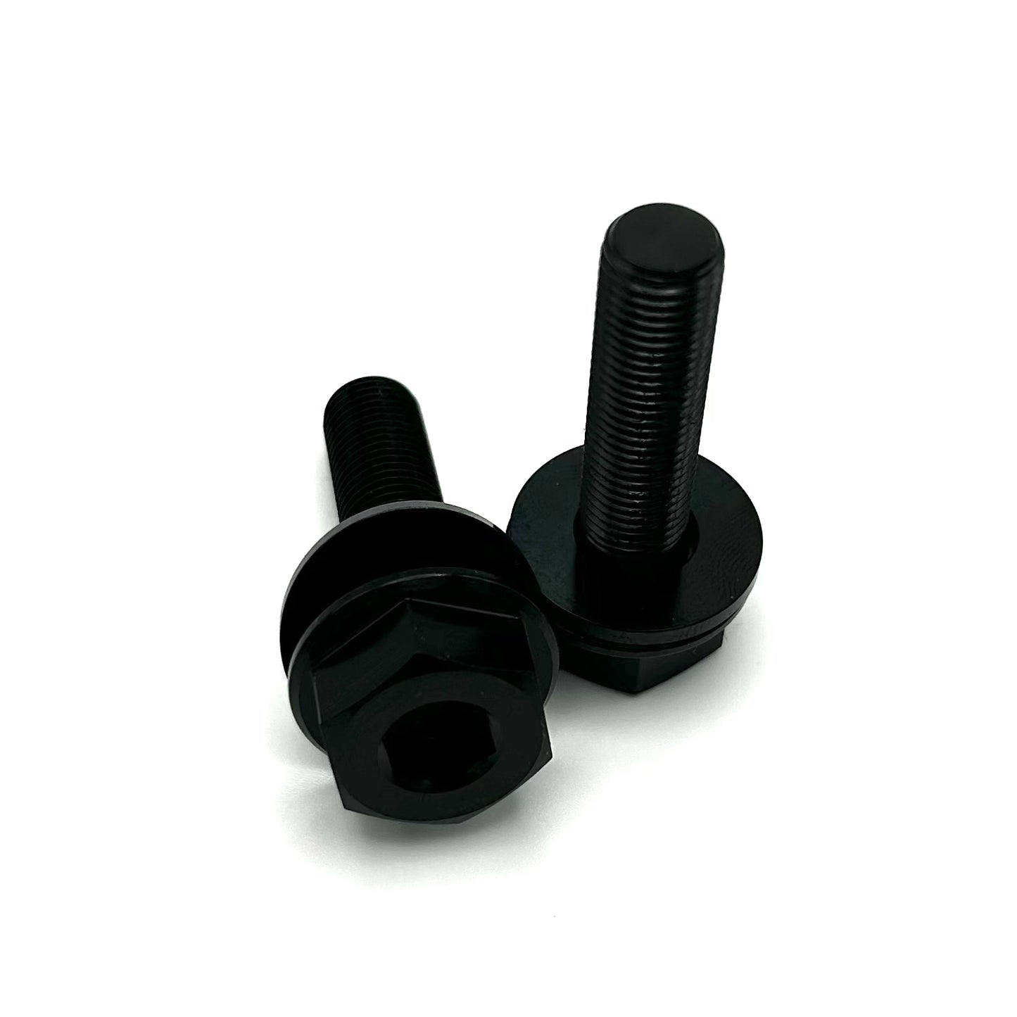 Fourpegsbmx Metric Titanium Female Schraube / Bolt Black