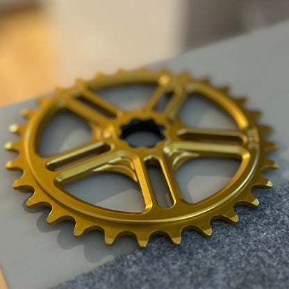 Profile Racing Spline Drive 19mm Kettenblatt / Sprocket 30T Gold