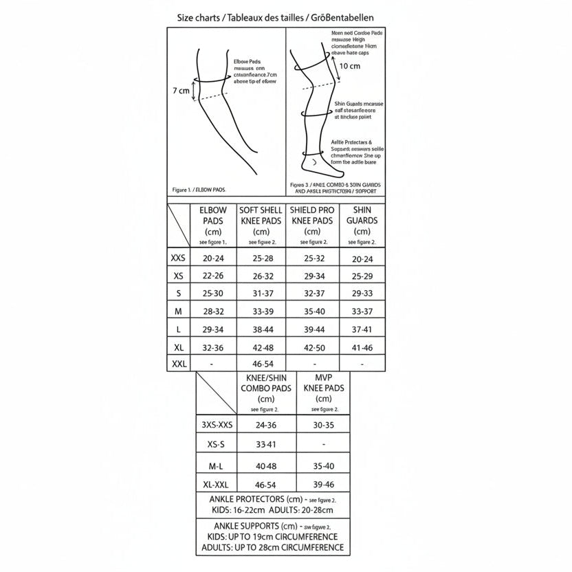 GPANKLEPRO_sizing
