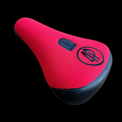 Fourpegsbmx Flatland V2 Pivotal Sattel / Seat Red