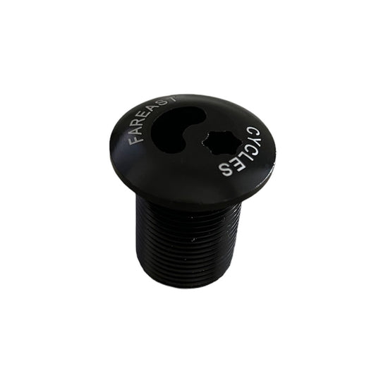 Far East Cycles M22 Gabelschraube / Top Bolt Black
