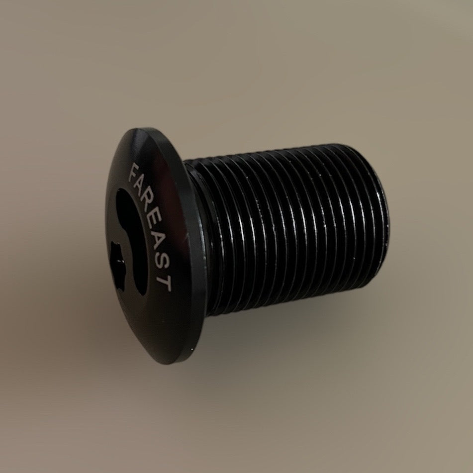 Far East Cycles M22 Gabelschraube / Top Bolt Black