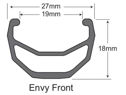 Sun Ringle Envy Felge / Rim Chrome