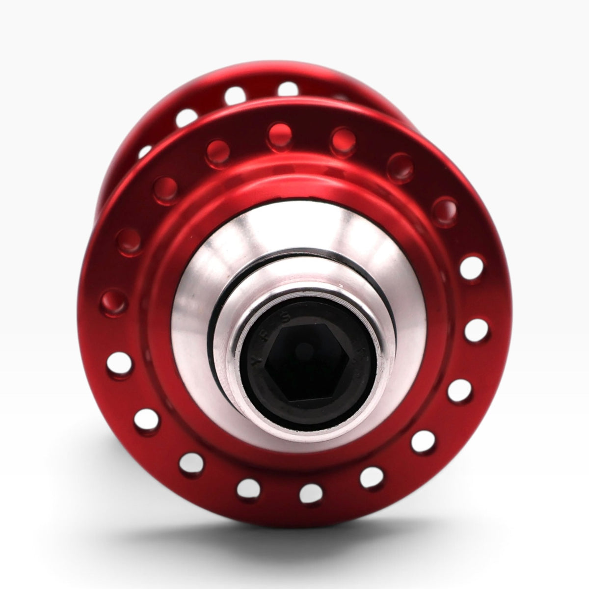 Profile Racing Mini Vorderrad Nabe / Front Hub Red