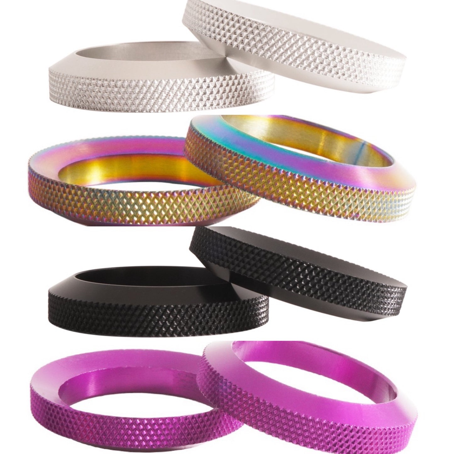 IGI Knurled Cap Extenders for Pegs Flatland