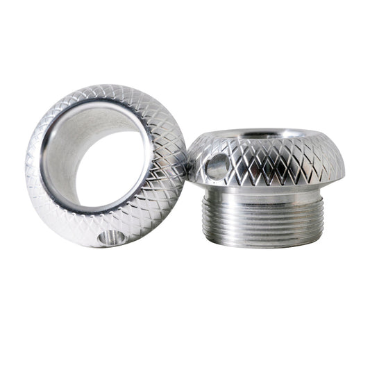 KNURLEDHOLLOW7075SILVERCAPS